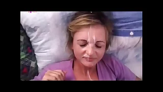 Amateur Facials MILF &lpar;compilation&rpar;