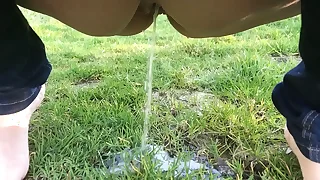 Pipi p&aring; p&aring; resteplads