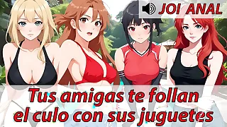 JOI ANAL ASMR&period; Prepara tus mejores juguetes anales&period; &iexcl;Varias voces espa&ntilde;olas&excl;