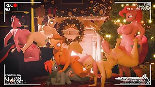 Org&iacute;a navidad My Terse Bangtail Futanari