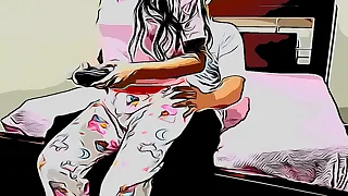 El Dia en Que Me Aproveche de Mi Sobrina en ley Inocente Sentada en mis Piernas Parte 2 - R