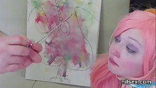 Wicked nympho is taken in anus nutter bin for uninhibited treatment