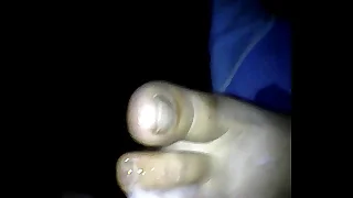 footjob s&period; tie the knot soles 44