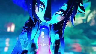 POV Furry Fuck In Hot Spring Lap Dance VRChat ERP