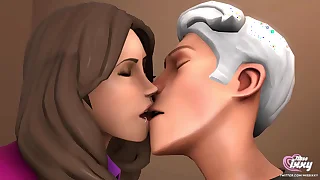 Kiss animation