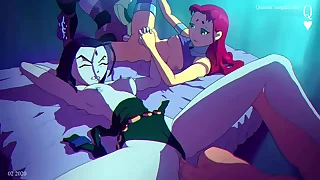 Teen Titans orgy &lpar;Queencomplex&rpar;