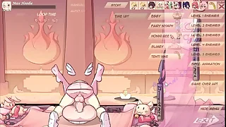 Max The Elf v0&period;4 &lbrack;Femboy Hentai game PornPlay&rsqb; Ep&period;8 gangbang by the succubus noxious army