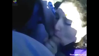 blowjob cumshot dowble teen