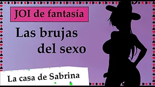 Tu nueva ama te usa y orde&ntilde;a&period; JOI Brujas del sexo&comma; cap&iacute;tulo 9&period;