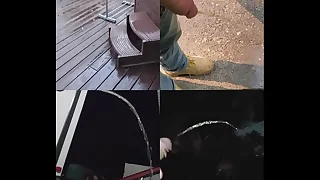 Gulf screen Power pissing