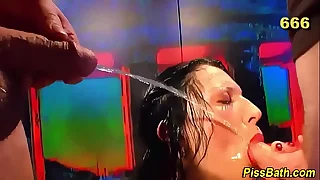Piss guzzling whore intrigue b passion