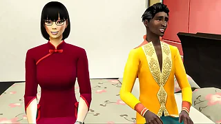 Indian teen orders his japanese servant to be crazy with him nigh get under one's absence be worthwhile for her parents being on vacation for a week - indian and korean make love