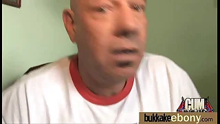 Sooty gets group cumshots 16