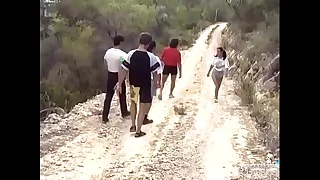 Double Anal and Gangbang with respect to Ildico