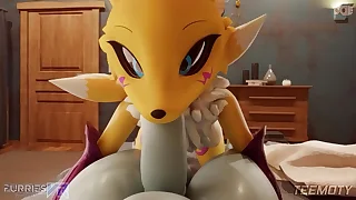 Renamon Blowjob