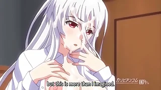 Hentai teen gets morning blowjob