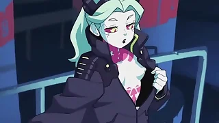 Rebecca & David &vert; CyberPunk EdgdeRunners Hentai &lbrack;HENTAI LORD&rsqb;