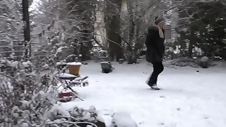 Blond busty selina-666 pee&comma; peeing Alfresco