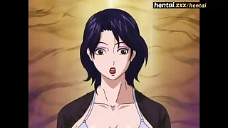 Mr Big Bosomy MILF first Triple - Hentai&period;xxx