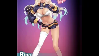 Cum&Gun Rina Card Naked