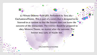 F4M FemDom JOI CEI 3