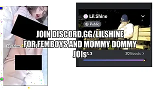Cute Femboy Promotes Discord Salver for famous Rapper